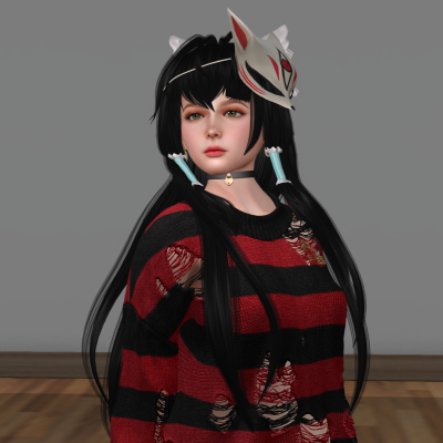 [^.^Ayashi^.^] Madoka hair (Bow) (Mask)