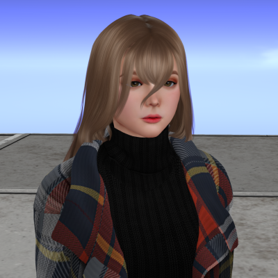 Usagi Society - Albedo Hair (Style 2) (Bangs)