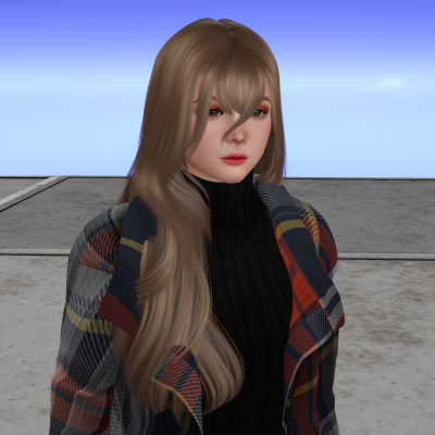 Usagi Society - Albedo Hair (Style 3) (Bangs)