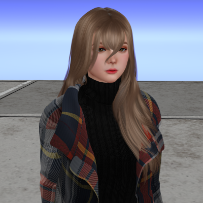 Usagi Society - Albedo Hair (Style 4) (Bangs)