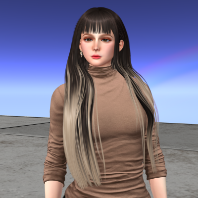 [monso] Devin Hair (Style 1) (Bangs)