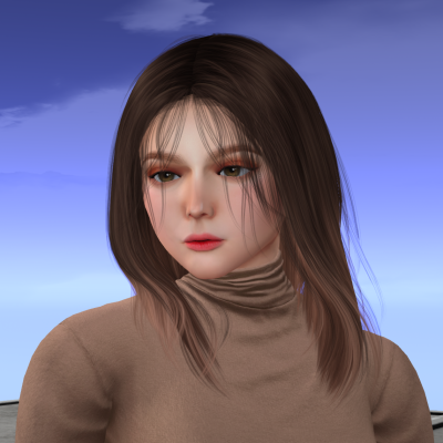 Wasabi // Wan Hair (with All Bangs) (Style 2)