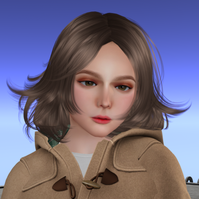 bonbon - serrated hair (Style 3) (R)