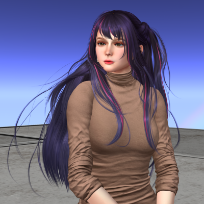 monso-Hoshino-Hair-with-Bangs-Style-1