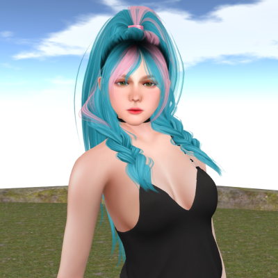 [^.^Ayashi^.^] Ashanti hair (Style D)