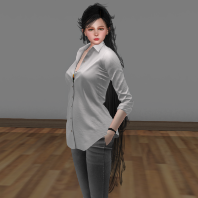 + Chaos Hair + {Aii & Ego's HAIR HELL} (Style 1) (Bangs)