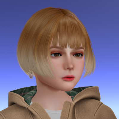 KMH - Hair F252 (Style 1)